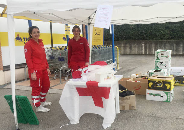 Raccolta alimentare CRI Valceresio